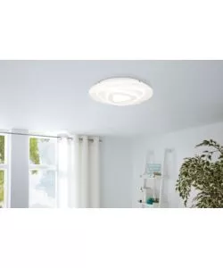 PLAFONIERA LED DA ESTERNO EGLO "PALAGIANO" BIANCO 4000K